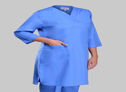 تصویر 2 از قیمت خرید گان پزشکی زنانه عمده به صرفه و ارزان